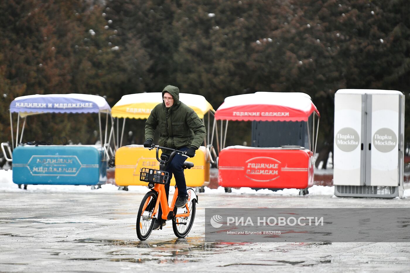 Презентация нового электрического велосипеда сети проката "Велобайк"