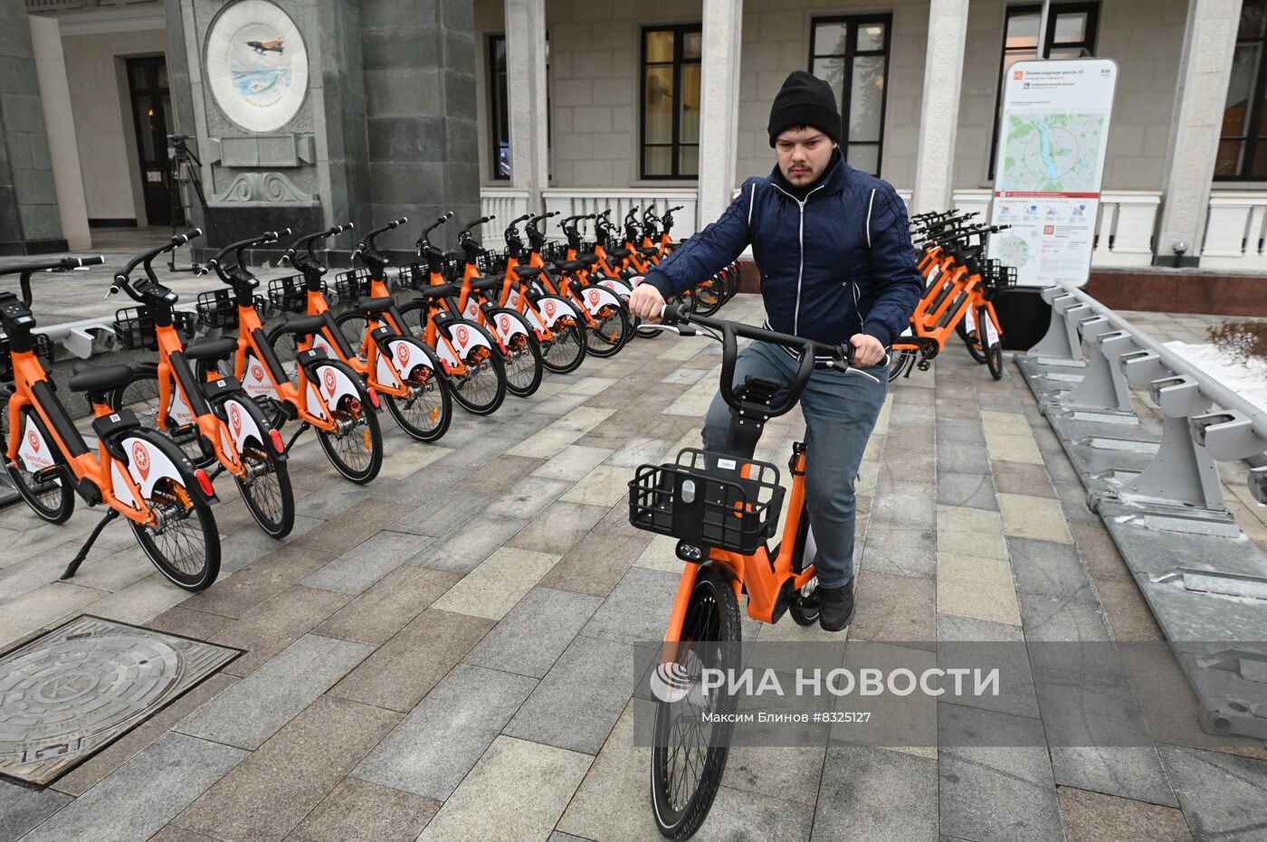 Презентация нового электрического велосипеда сети проката "Велобайк"