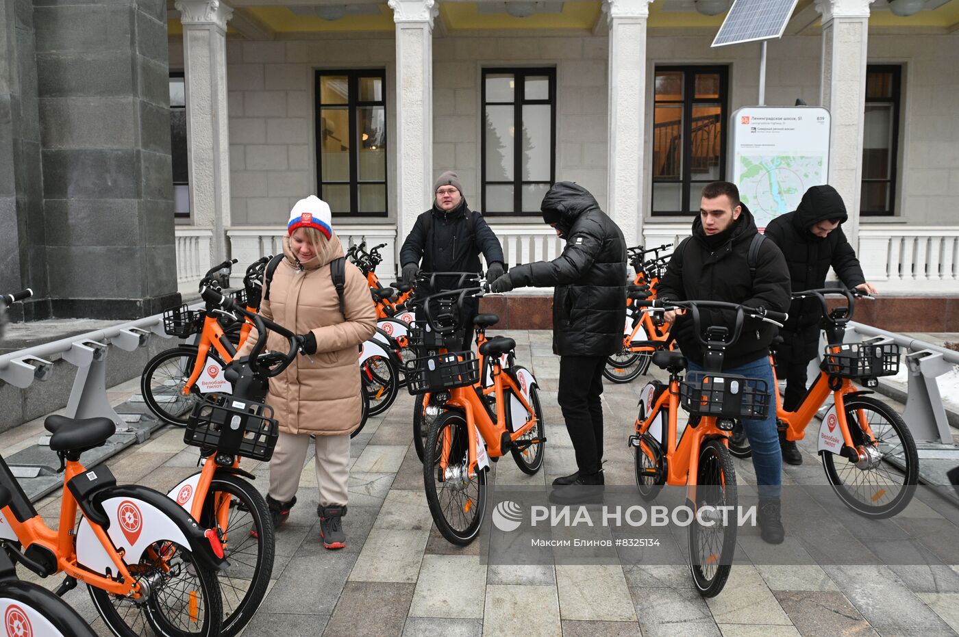 Презентация нового электрического велосипеда сети проката "Велобайк"