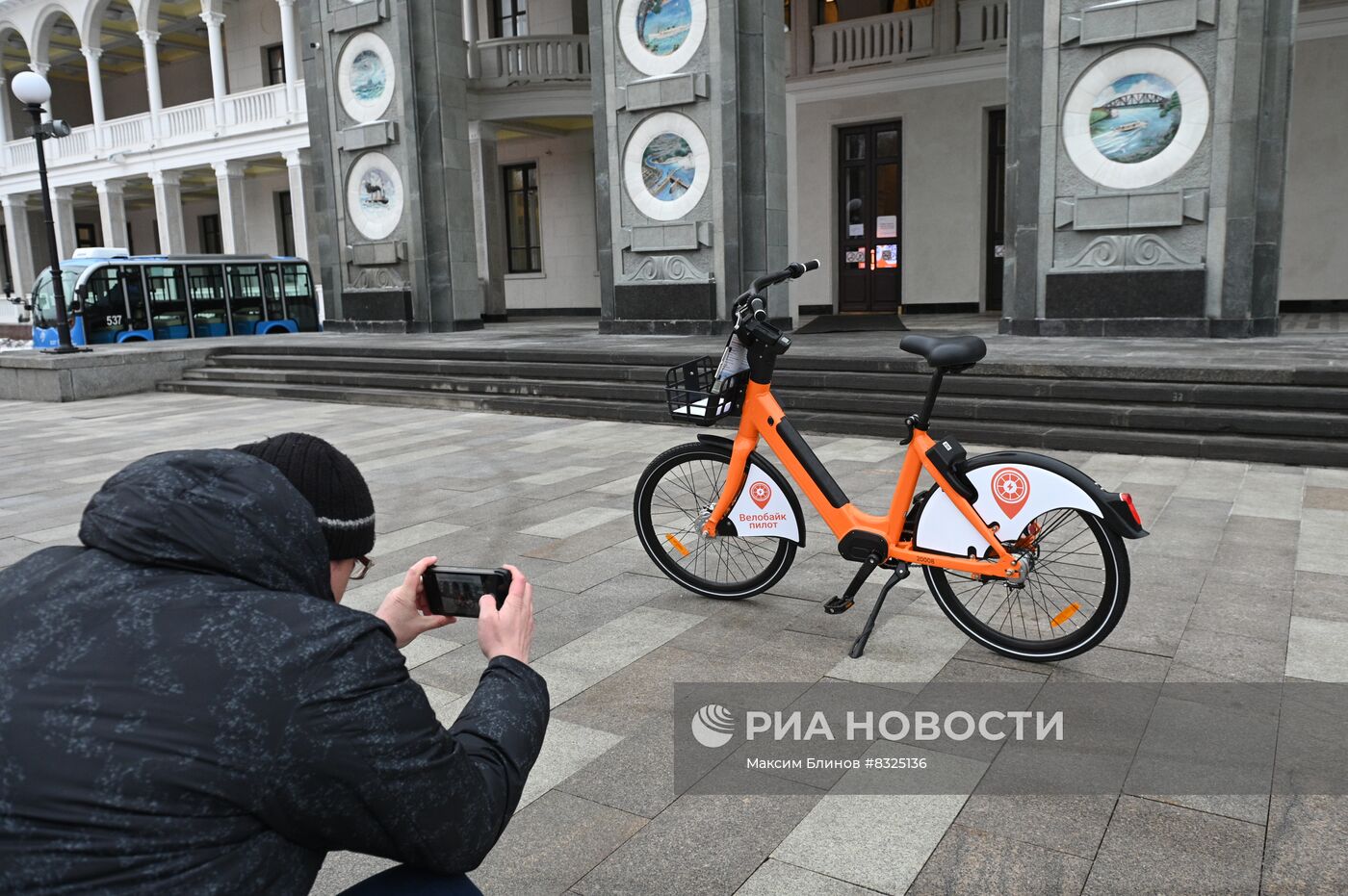 Презентация нового электрического велосипеда сети проката "Велобайк"