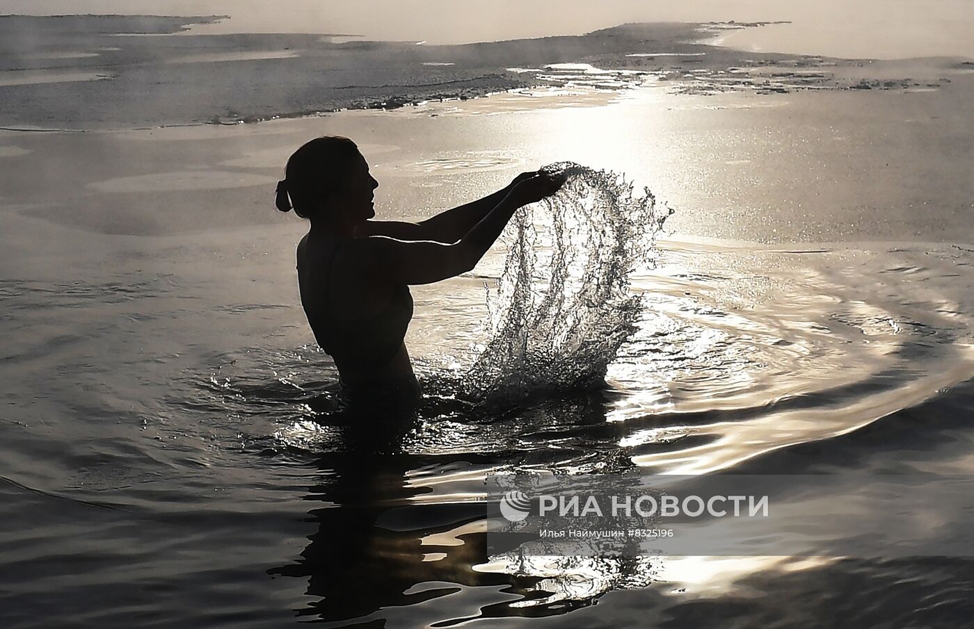 Открытие купального сезона моржей в Сибири