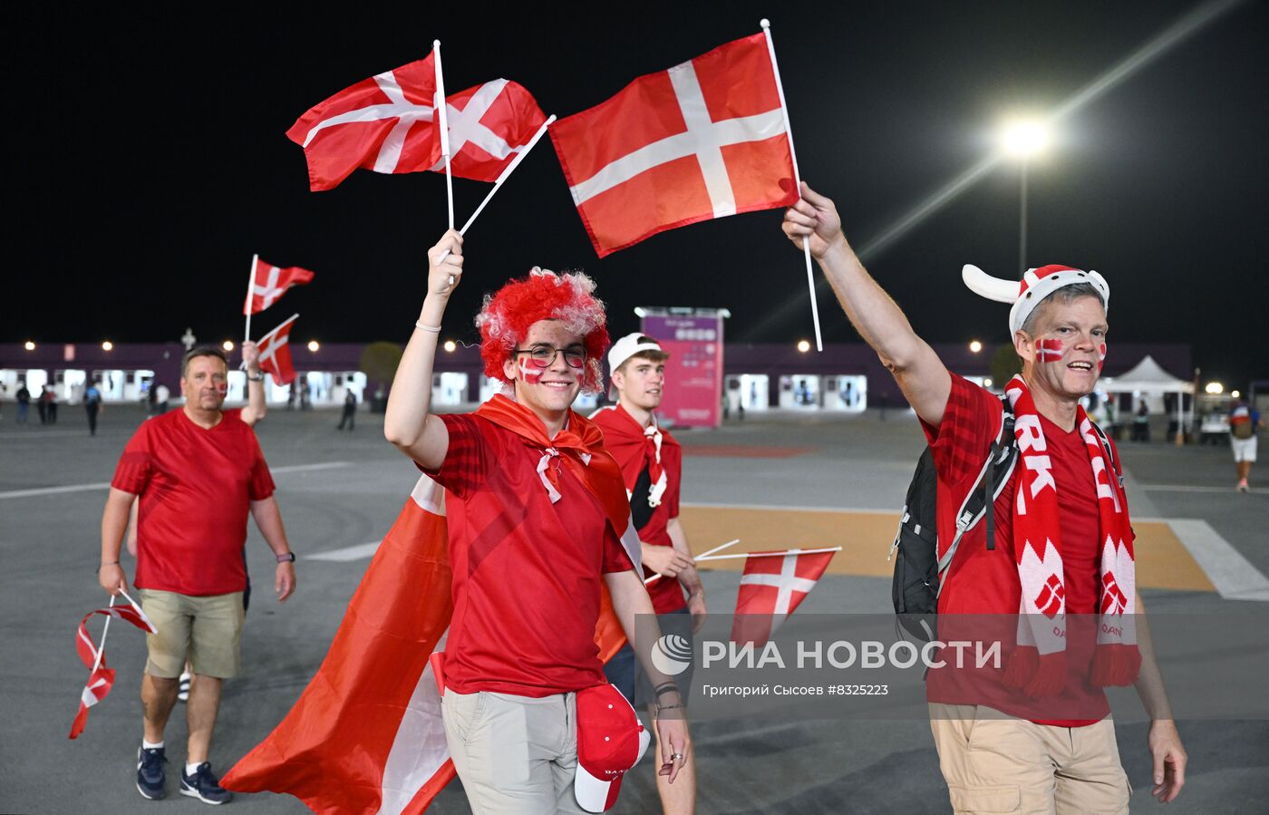 Футбол. ЧМ-2022. Матч Франция - Дания