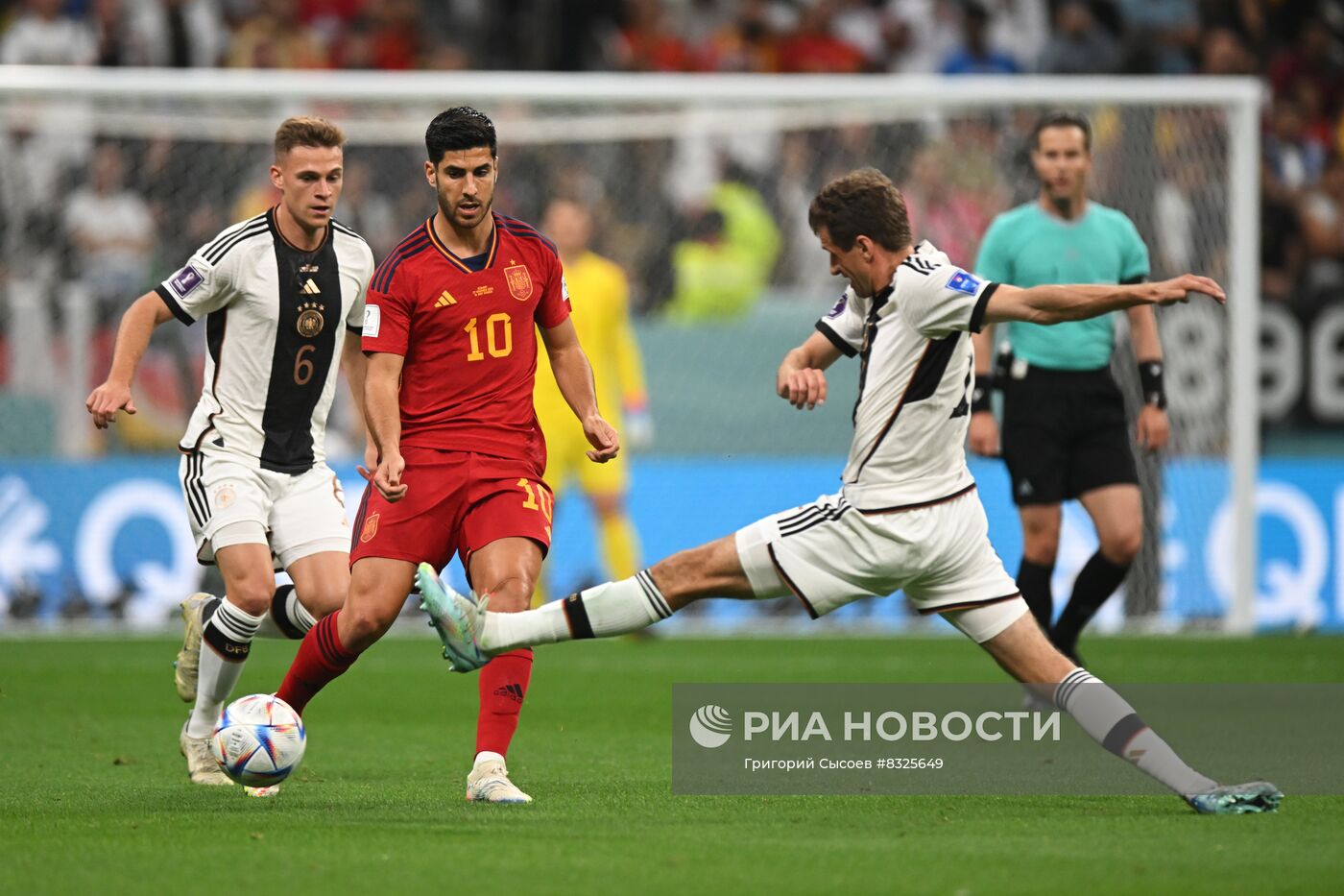 Футбол. ЧМ-2022. Матч Испания - Германия