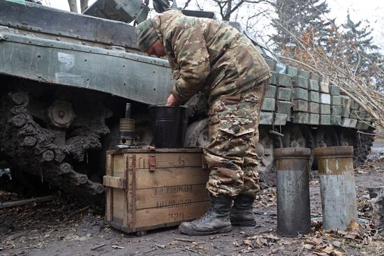 Работа ремонтного батальона в ДНР