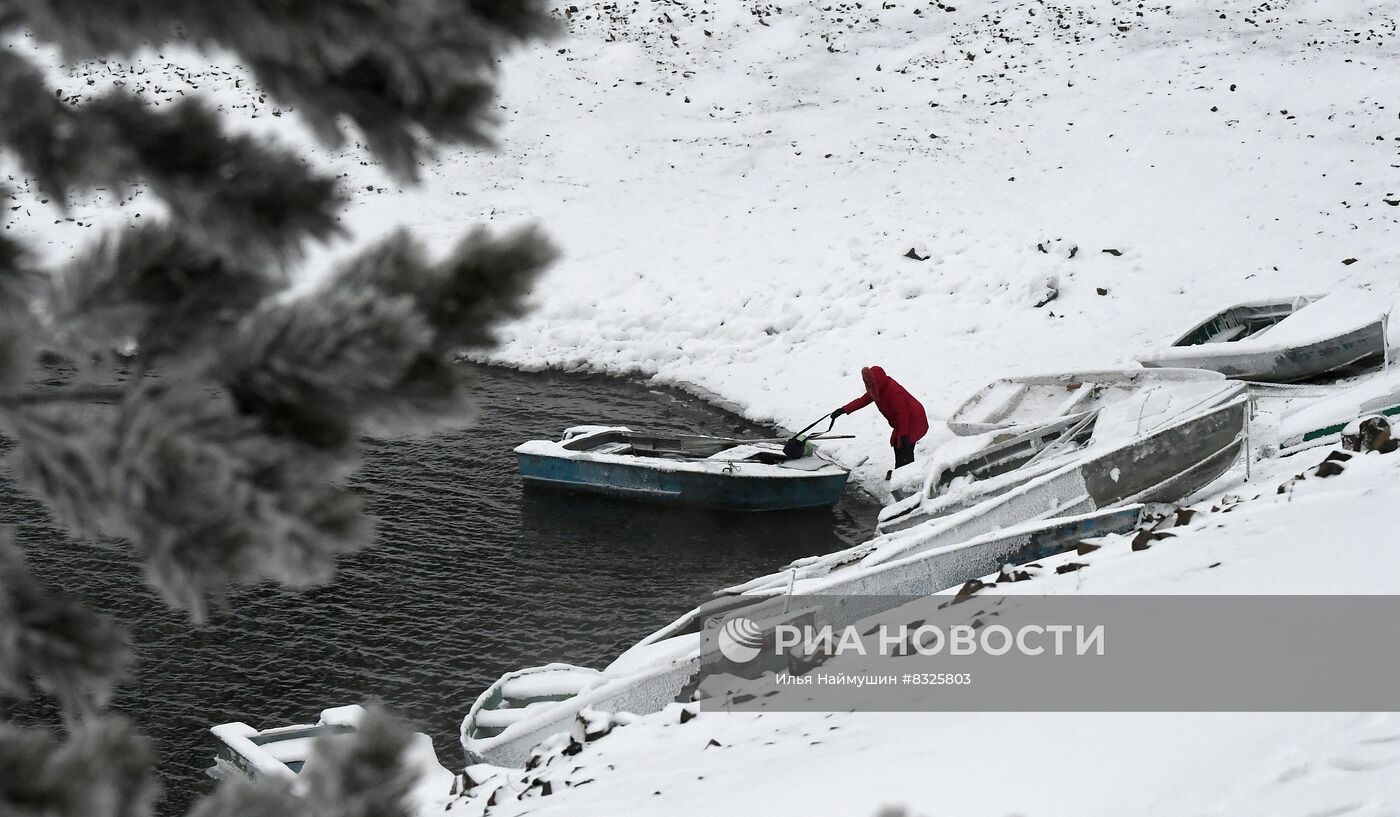 Морозы в Красноярске