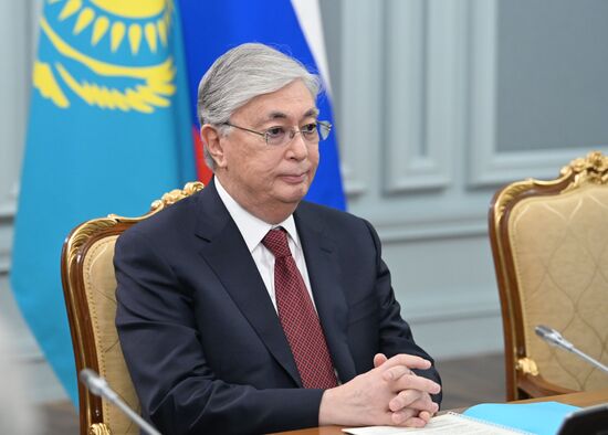 Премьер-министр РФ М. Мишустин встретился с президентом Казахстана К.-Ж. Токаевым