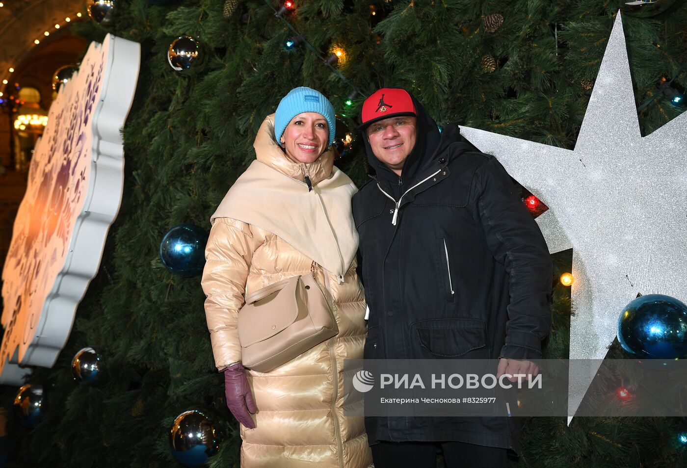 Открытие ГУМ-Катка и ГУМ-Ярмарки на Красной площади 