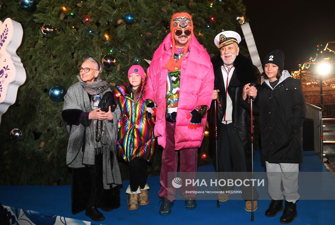 Открытие ГУМ-Катка и ГУМ-Ярмарки на Красной площади 