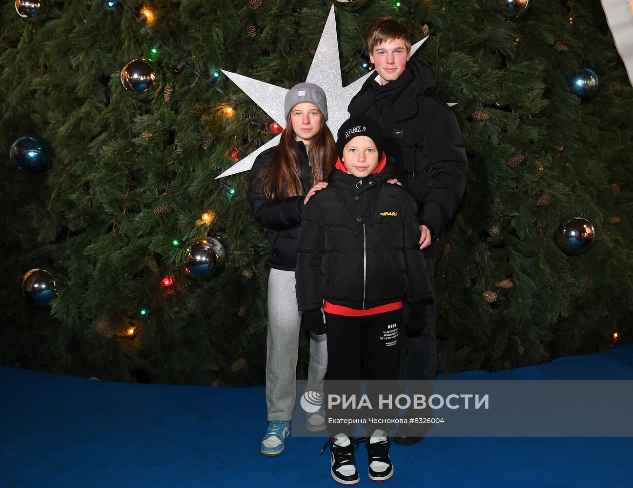 Открытие ГУМ-Катка и ГУМ-Ярмарки на Красной площади 