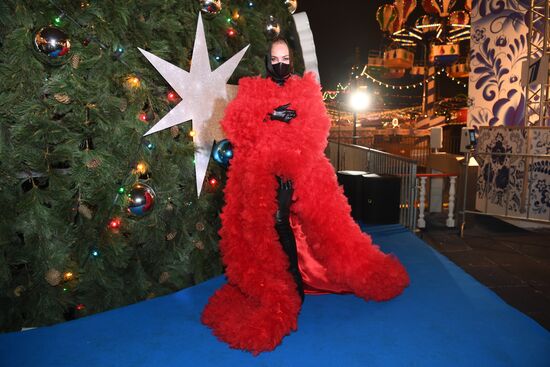 Открытие ГУМ-Катка и ГУМ-Ярмарки на Красной площади 