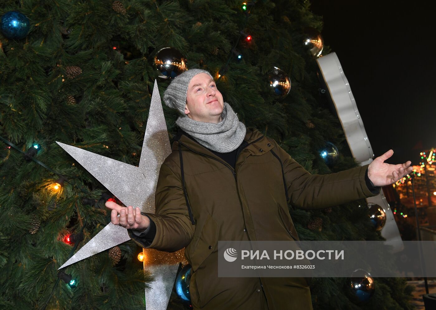 Открытие ГУМ-Катка и ГУМ-Ярмарки на Красной площади 