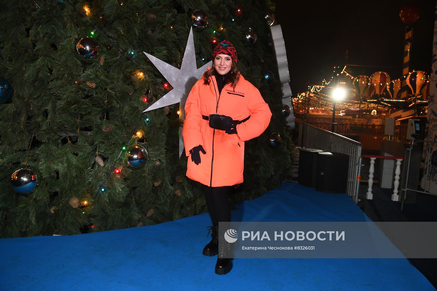 Открытие ГУМ-Катка и ГУМ-Ярмарки на Красной площади 