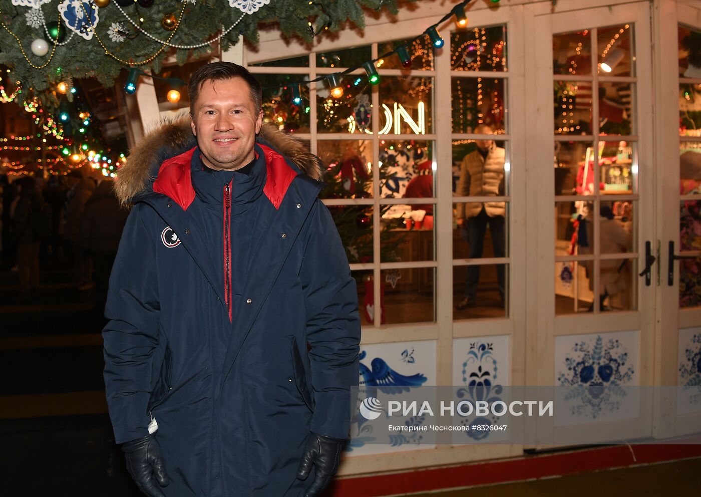 Открытие ГУМ-Катка и ГУМ-Ярмарки на Красной площади 