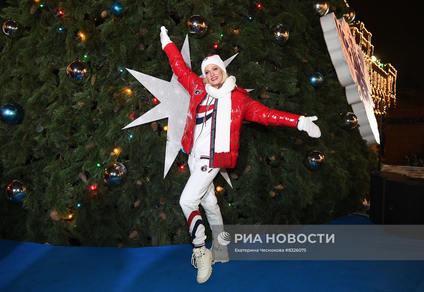 Открытие ГУМ-Катка и ГУМ-Ярмарки на Красной площади 