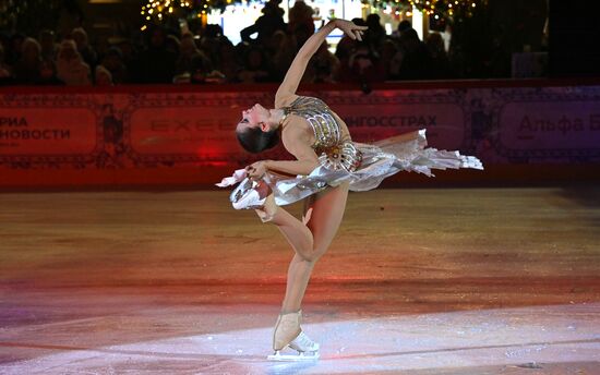 Открытие ГУМ-Катка и ГУМ-Ярмарки на Красной площади 