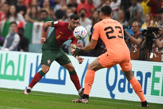 Футбол. ЧМ-2022. Матч Португалия - Уругвай