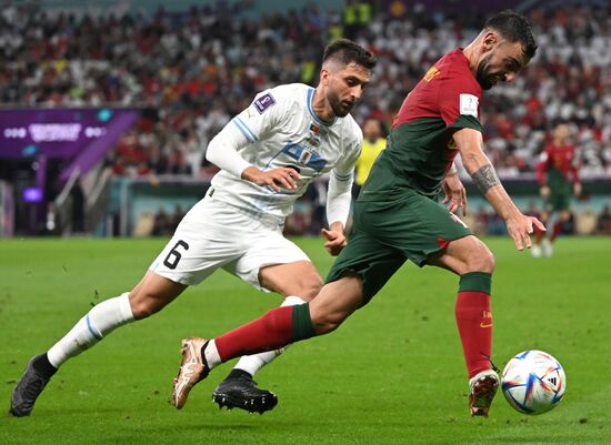 Футбол. ЧМ-2022. Матч Португалия - Уругвай