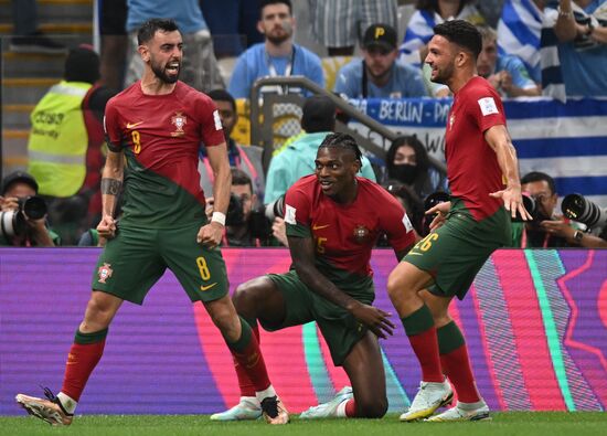 Футбол. ЧМ-2022. Матч Португалия - Уругвай