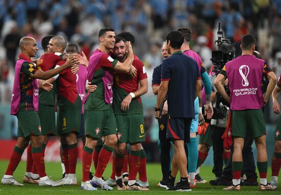 Футбол. ЧМ-2022. Матч Португалия - Уругвай