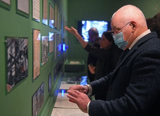 Открытие выставки "Великая Отечественная война. 22 июня 1941 – 19 ноября 1942"