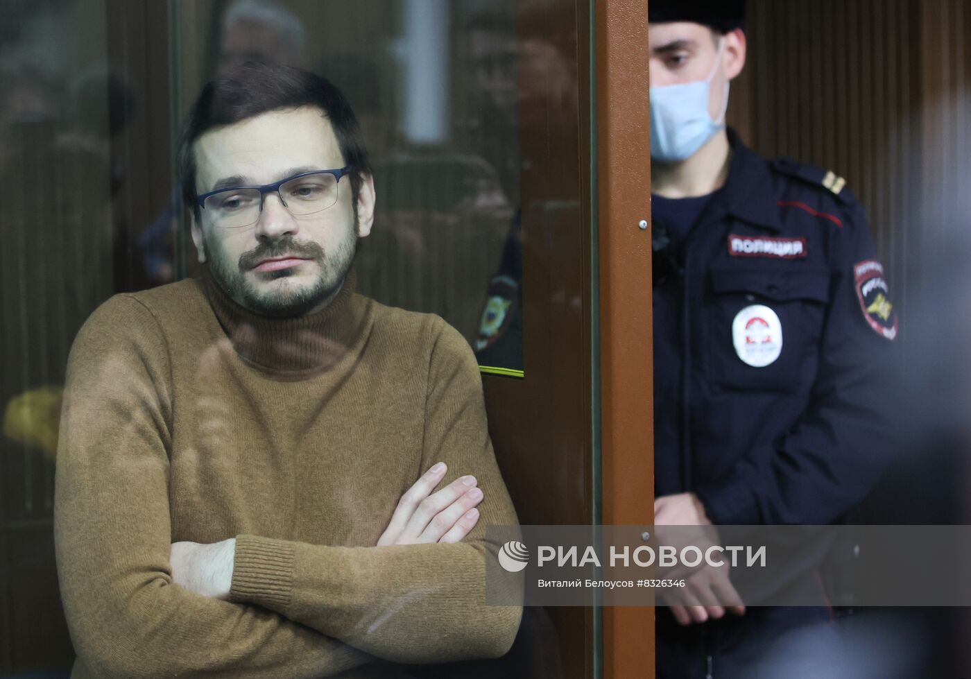 Заседание по существу дела И. Яшина, обвиняемого в распространении фейков про российскую армию