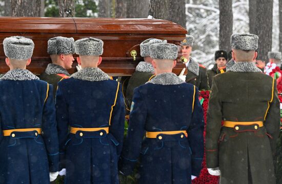 Прощание с главой МИД Белоруссии В. Макеем