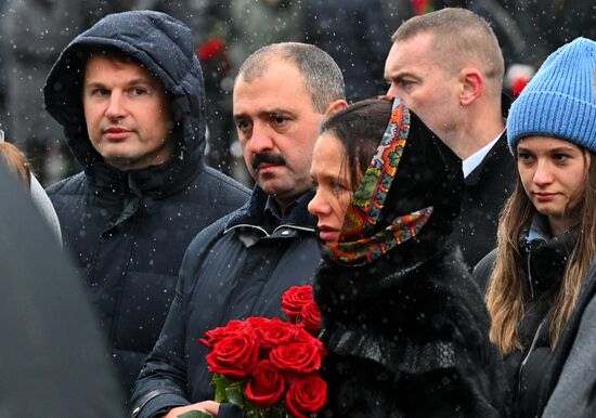 Прощание с главой МИД Белоруссии В. Макеем