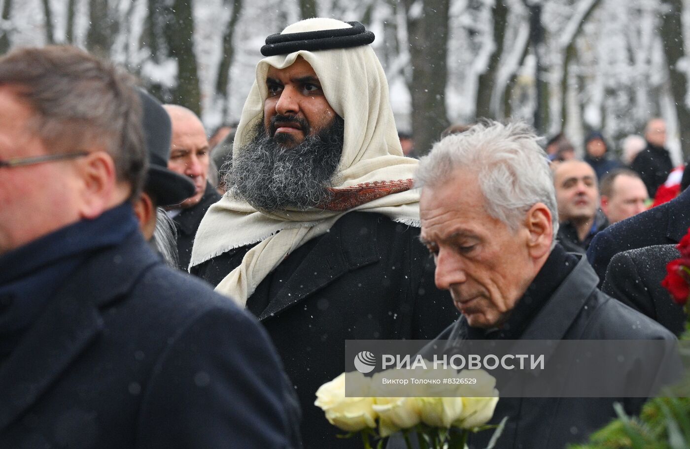 Прощание с главой МИД Белоруссии В. Макеем