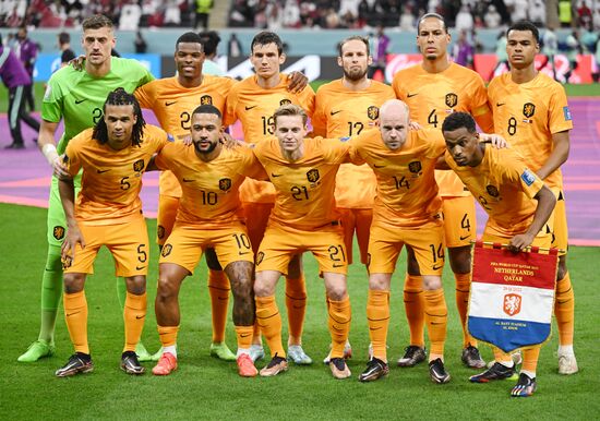 Футбол. ЧМ-2022. Матч Нидерланды - Катар
