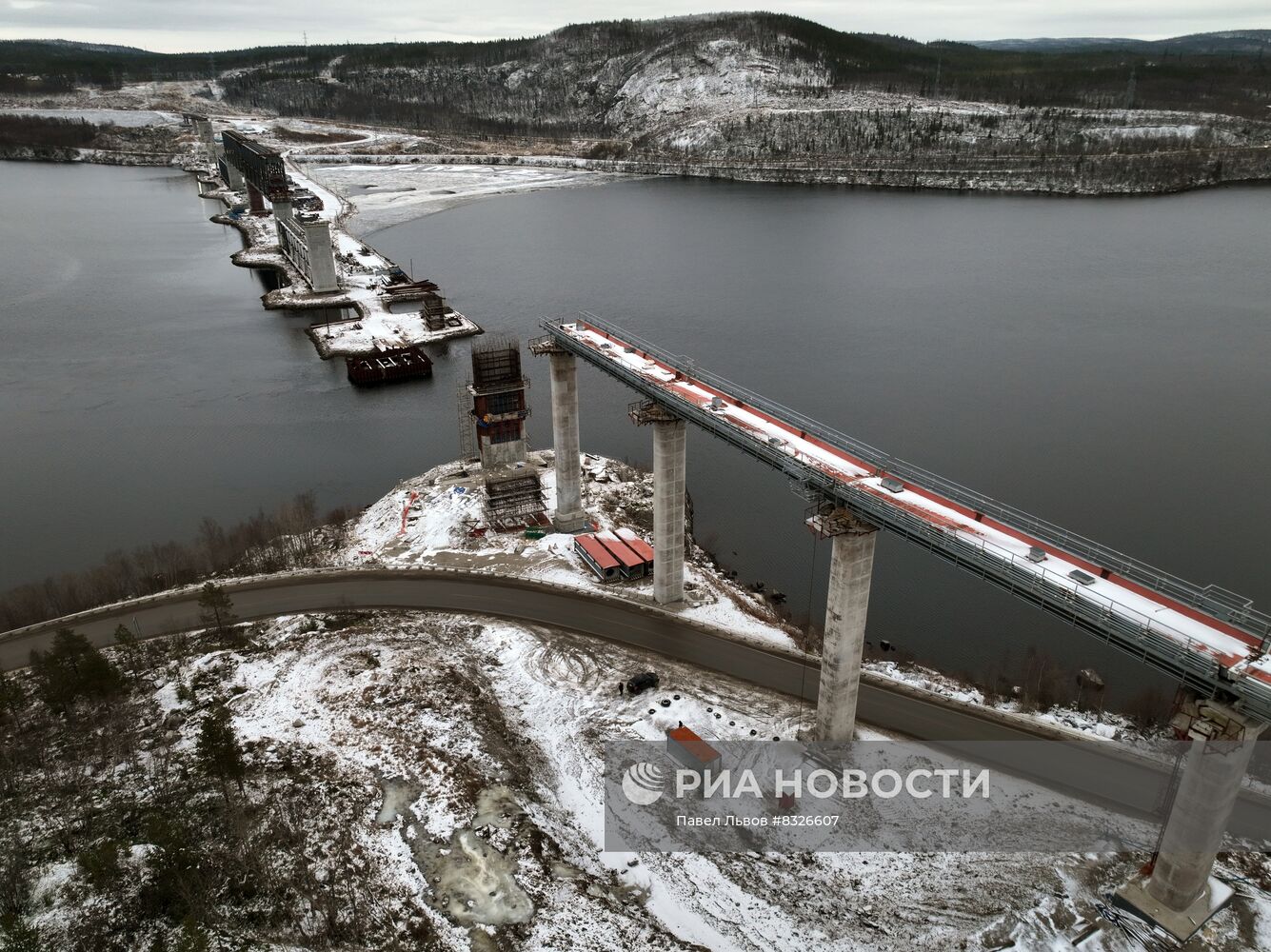 Строительство морского порта "Лавна" в Мурманской области