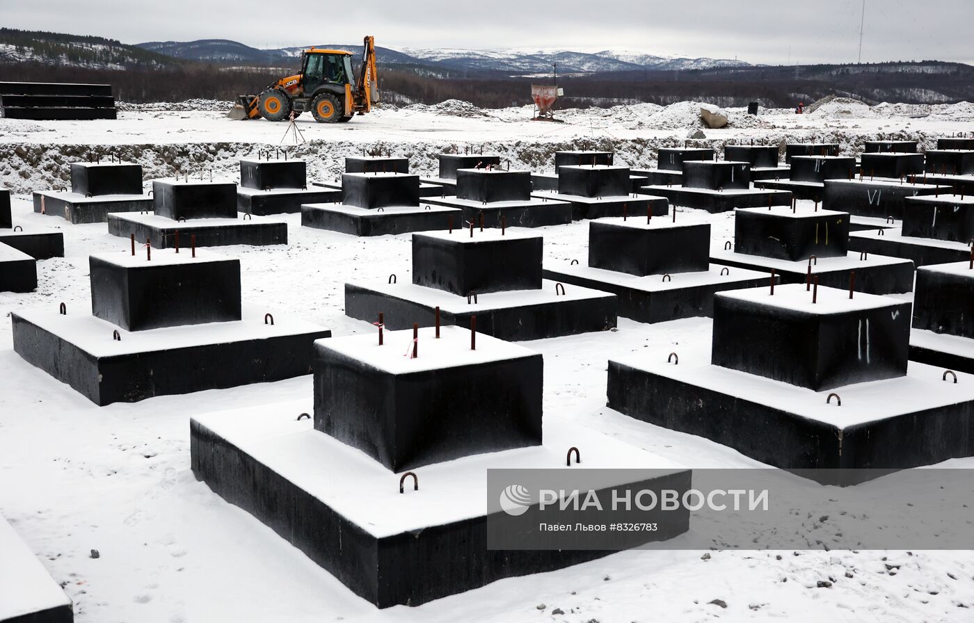 Строительство морского порта "Лавна" в Мурманской области