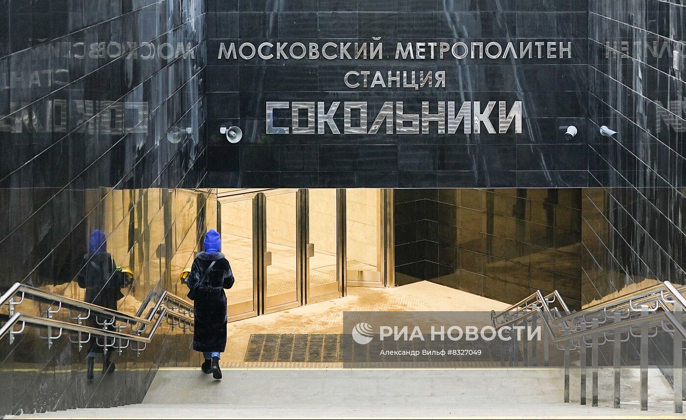 Мэр Москвы С. Собянин протестировал северо-восточный участок БКЛ