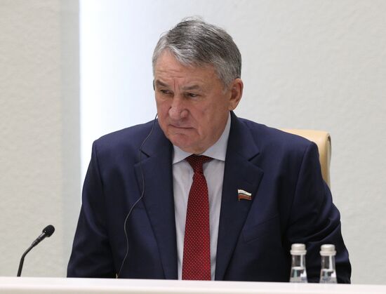 Заседание Совета Федерации РФ