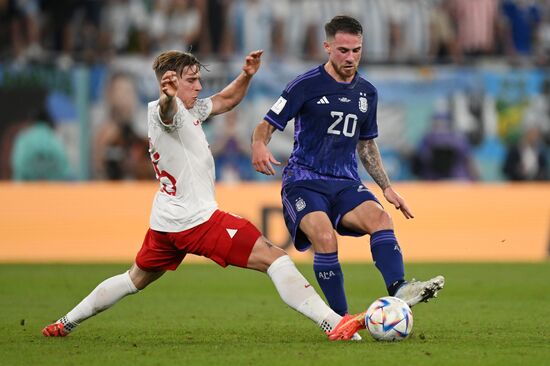 Футбол. ЧМ-2022. Матч Польша - Аргентина