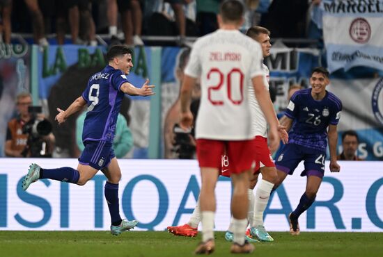 Футбол. ЧМ-2022. Матч Польша - Аргентина