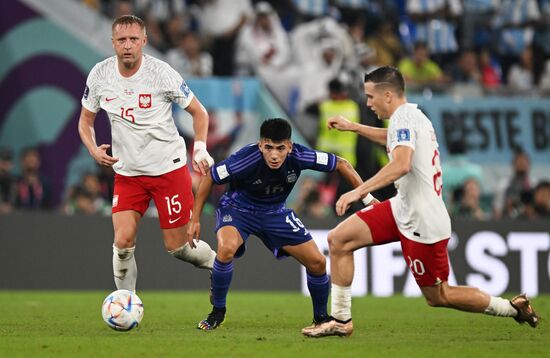 Футбол. ЧМ-2022. Матч Польша - Аргентина