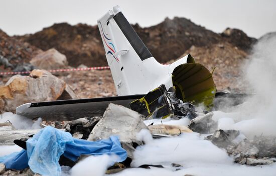 В Армении разбился самолет с гражданами России