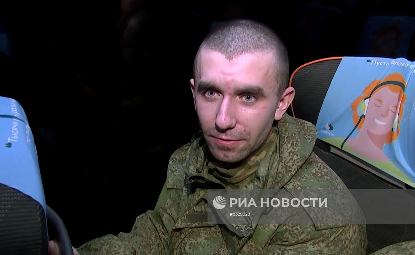 Из украинского плена возвращены российские военные