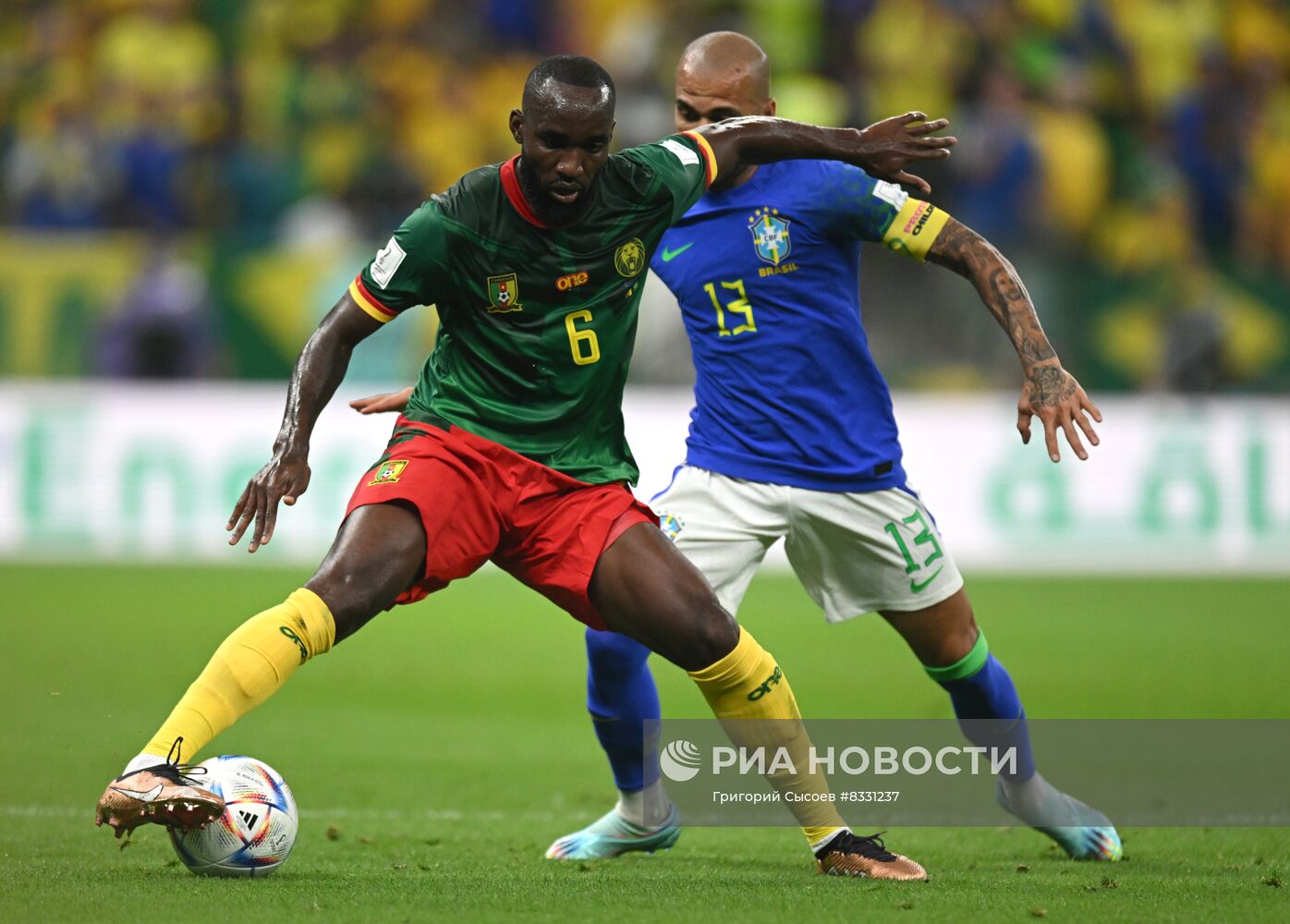 Футбол. ЧМ-2022. Матч Камерун - Бразилия