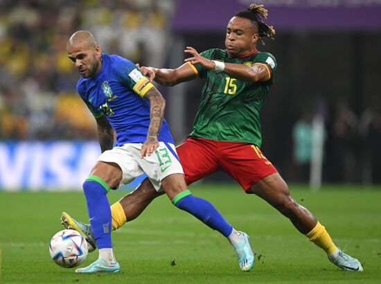 Футбол. ЧМ-2022. Матч Камерун - Бразилия