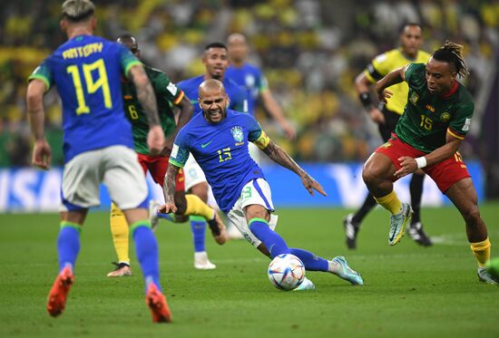 Футбол. ЧМ-2022. Матч Камерун - Бразилия
