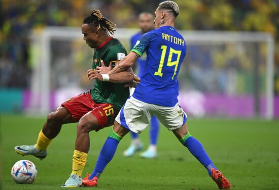 Футбол. ЧМ-2022. Матч Камерун - Бразилия