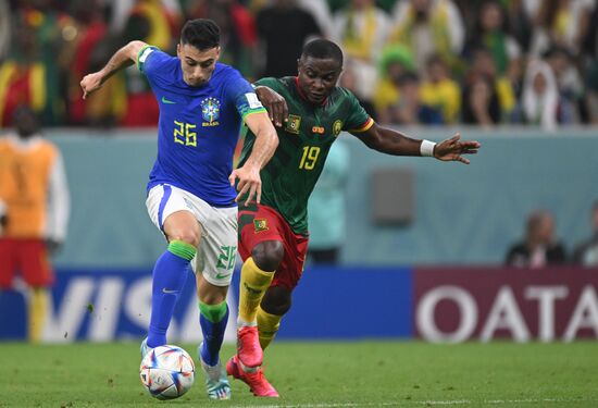 Футбол. ЧМ-2022. Матч Камерун - Бразилия