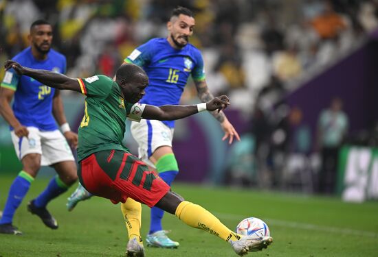 Футбол. ЧМ-2022. Матч Камерун - Бразилия