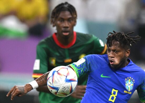 Футбол. ЧМ-2022. Матч Камерун - Бразилия