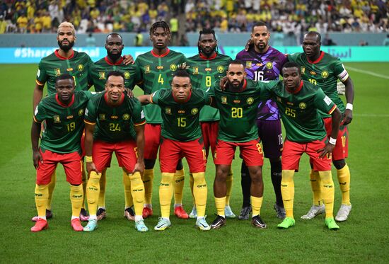 Футбол. ЧМ-2022. Матч Камерун - Бразилия