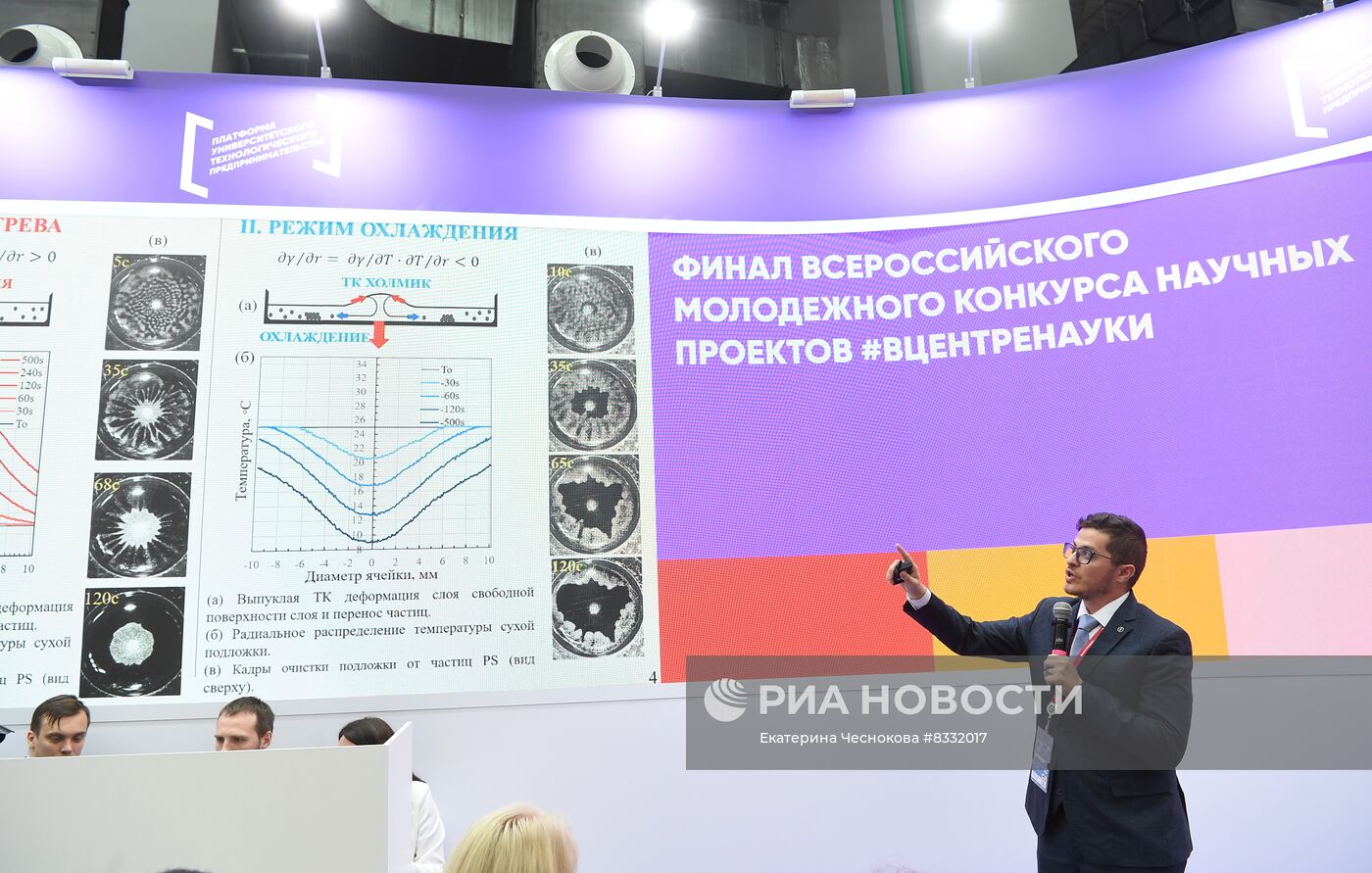 II КМУ-2022. Церемония награждения победителей Всероссийского молодежного конкурса научных проектов #ВЦЕНТРЕНАУКИ