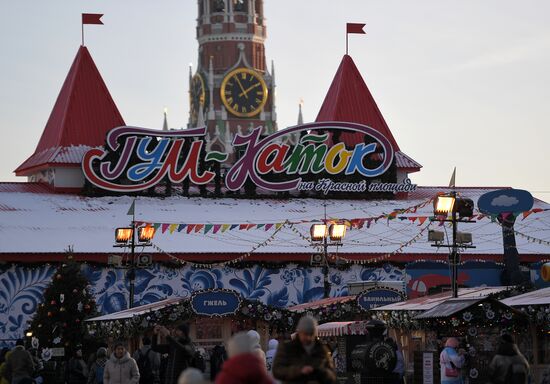 Предновогодняя Москва