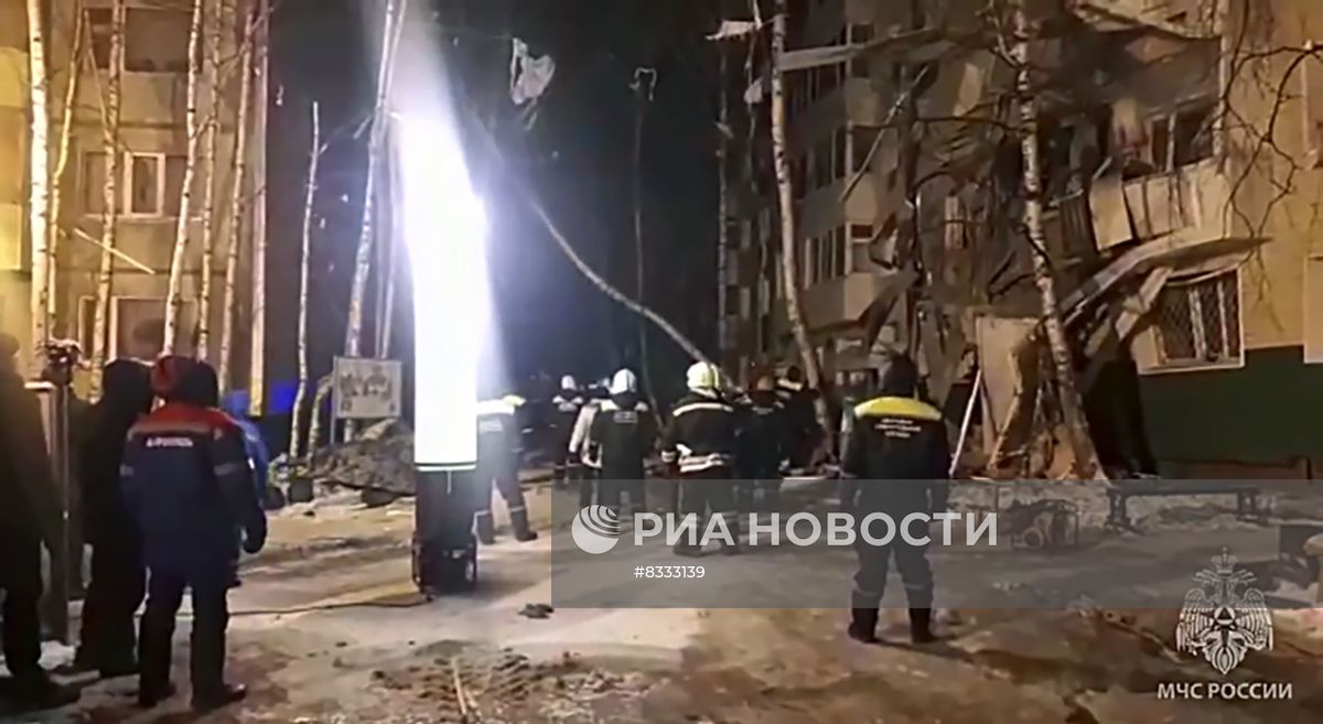 ЧП в многоэтажке в Нижневартовске