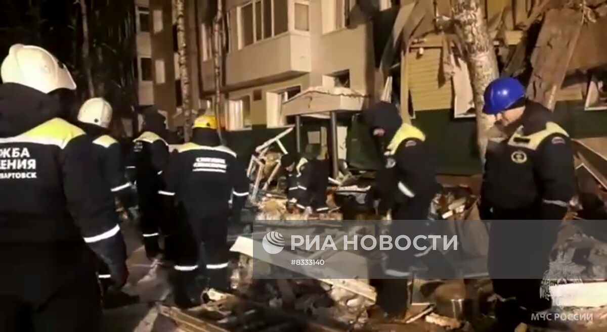 ЧП в многоэтажке в Нижневартовске